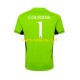 Camisola Real Madrid Thibaut Courtois 1 Guarda-redes Homem Equipamento Primeiro 2023-2024 Manga Curta